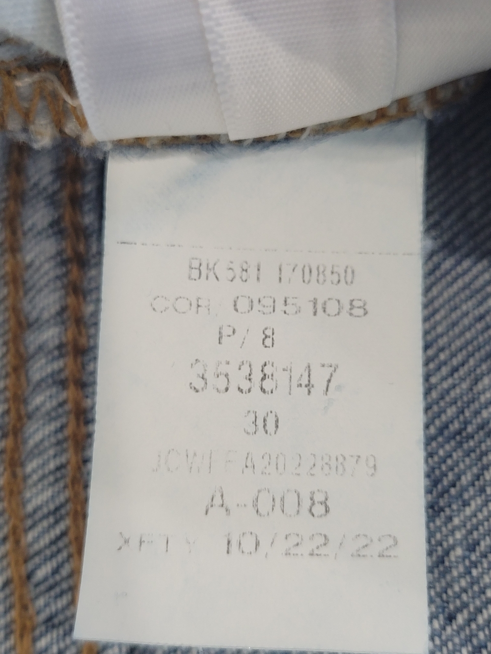 J. Crew Medium Blue Straight-Leg Women's Jeans Slim "The Boyfriend" Size 30 - Picture 9 of 15